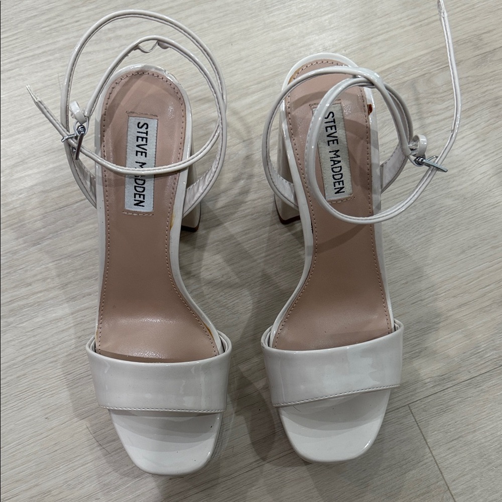 Steve Madden Cream Women's Heels